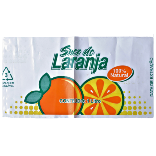 Rótulo Suco de Laranja