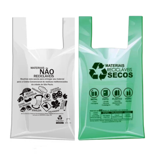 Sacola Bioplásticas Prefeitura Revitalizada