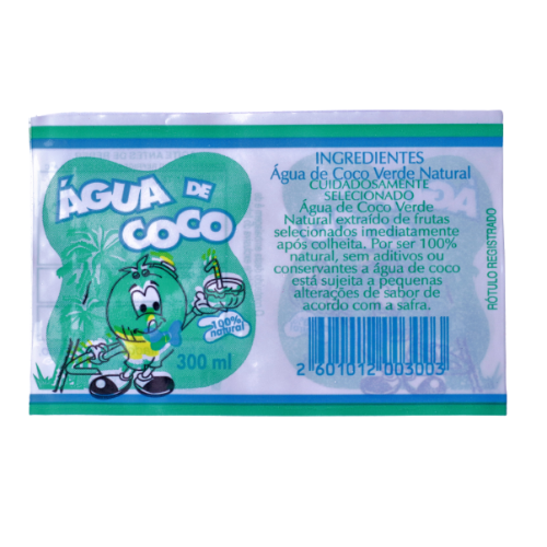 Rótulos Água de Coco