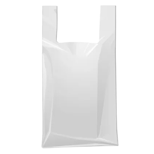 Sacola Plástica Branca Leitosa B