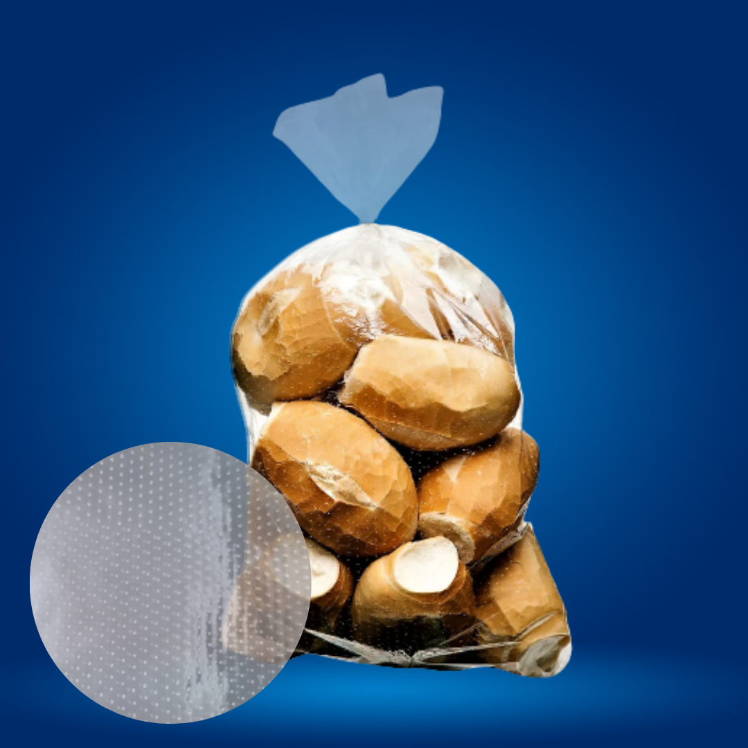 Sacos de PEBD Virgem com Furos