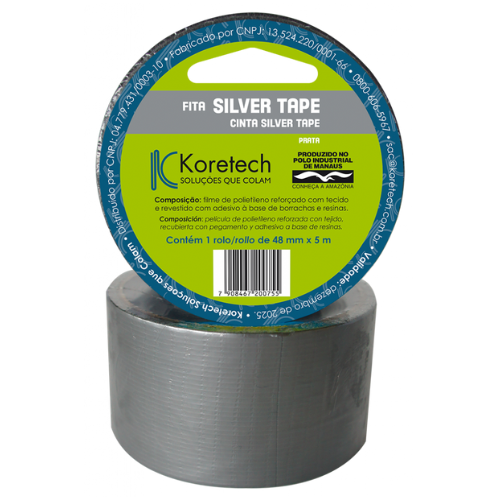 Fita Silver Tape Clipper Neg Cios